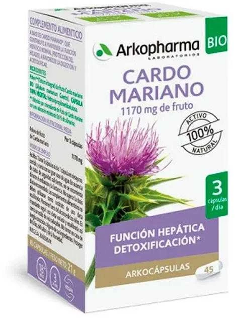 Arkopharma Pieno raktažolės 45 kapsulės