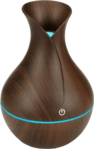 Oro drėkintuvas su aromaterapijos funkcija, RGB apšvietimu ir USB maitinimu, 200 ml