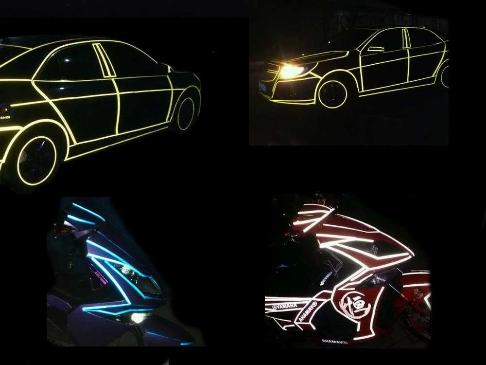 Atšvaitinė juosta dviračiui, motociklui, automobiliui, 8 m