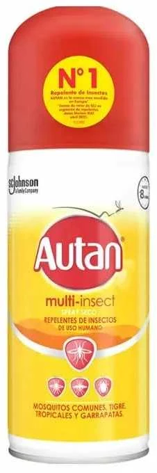 Autan Multi Insect repelentas raudonu dangteliu