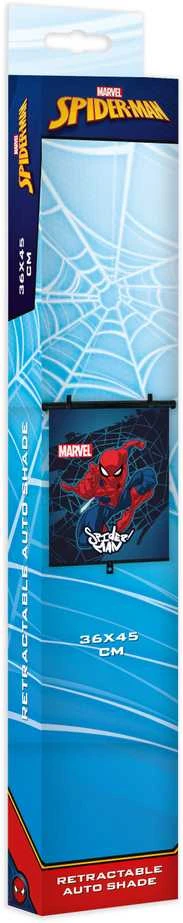 Seven Automobilių šoninių stiklų roletas Spider man 9328 1vnt.