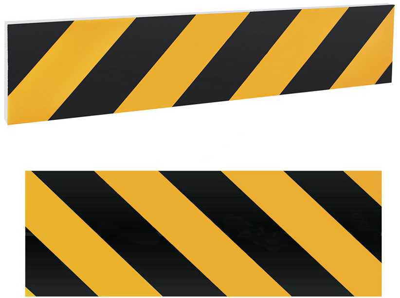 Automobilio durų apsauga sienai, 50x10 cm