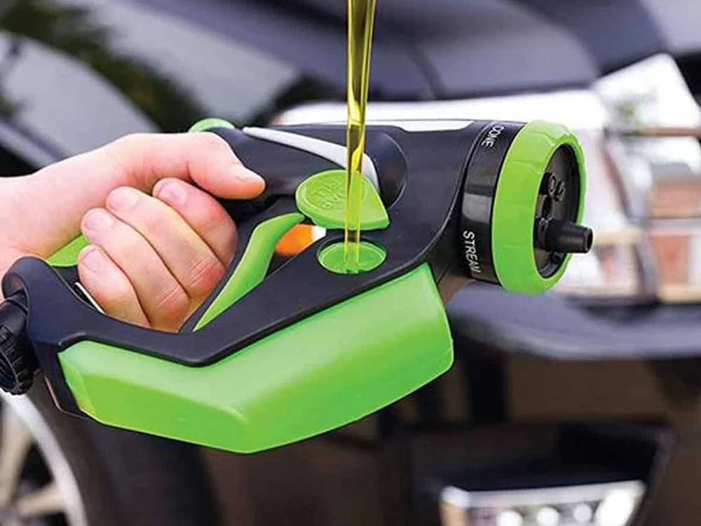 Automobilio plovimo pistoletas su putų purkštuvu ir 4 režimais