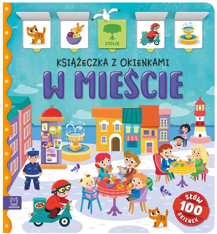 Aksjomat Axiom Knyga su langais In the City. 100 langų, 100 žodžių, daug atradimų