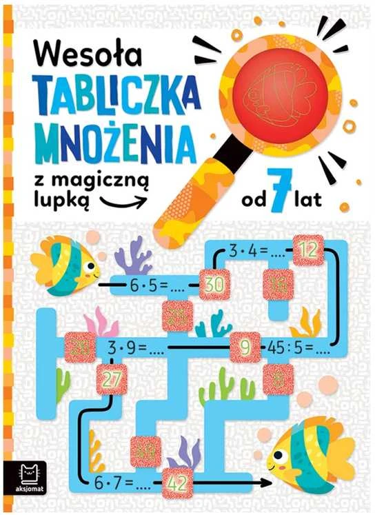 Aksjomat Axiom Mokymosi priemonė - Daugybos lentelė su maginiu didinamuoju stiklu