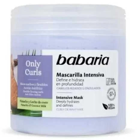 "Babaria Only Curls intensyvi garbanotų plaukų kaukė 400ml