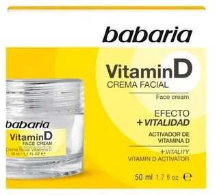 Babaria Crema Facial Ritual Vitamina D, 50 ml