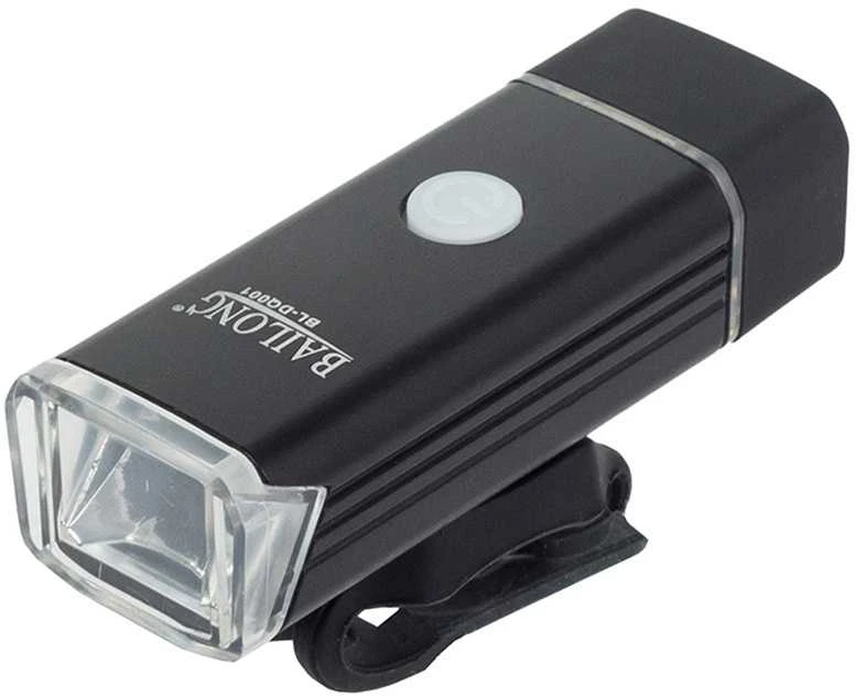Dviračio priekinis žibintas Bailong CREE 180 Lumenų, 8x3 cm, USB įkrovimas