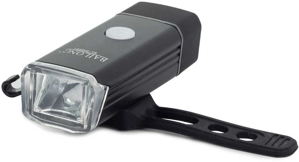 Dviračio priekinis žibintas Bailong CREE 180 Lumenų, 8x3 cm, USB įkrovimas