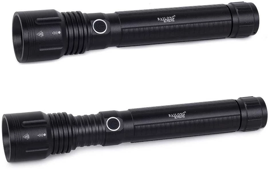 Žibintuvėlis Bailong P58 LED CREE XHP50 su priartinimu
