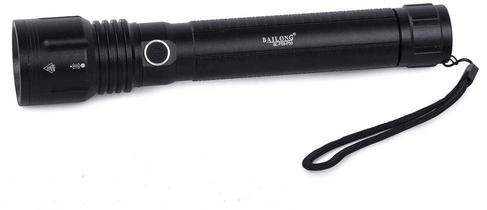 Žibintuvėlis Bailong P58 LED CREE XHP50 su priartinimu