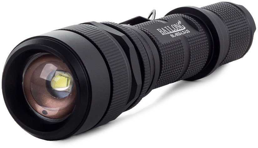Žibintuvėlis Bailong 603 LED su CREE XM-L T6 dioda ir USB krovimu