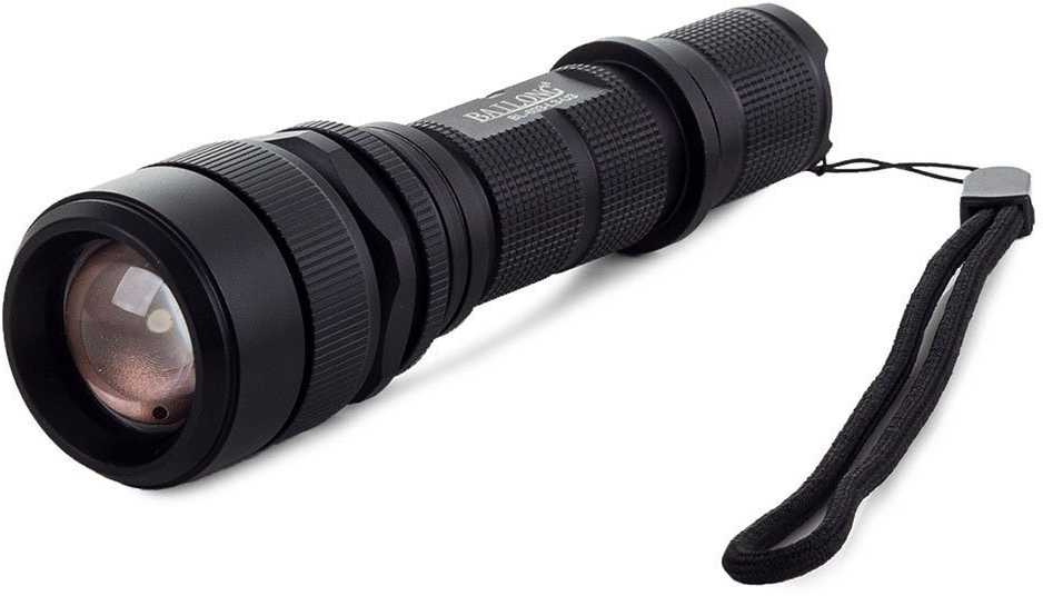 Žibintuvėlis Bailong 603 LED su CREE XM-L T6 dioda ir USB krovimu