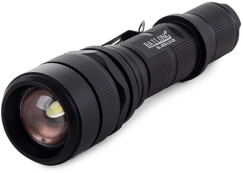 Žibintuvėlis Bailong 603 LED su CREE XM-L T6 dioda ir USB krovimu