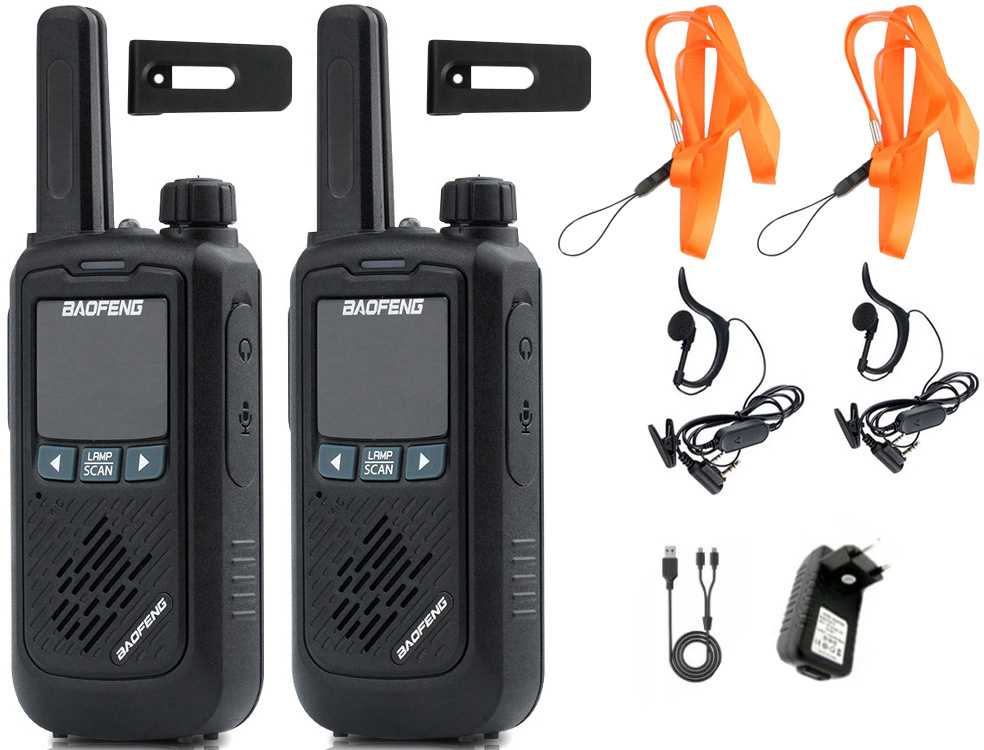 Racijų komplektas Baofeng BF-T17