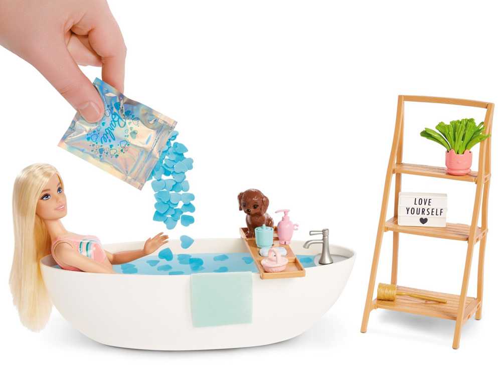 Mattel Barbie vonios su muilo konfeti rinkinys
