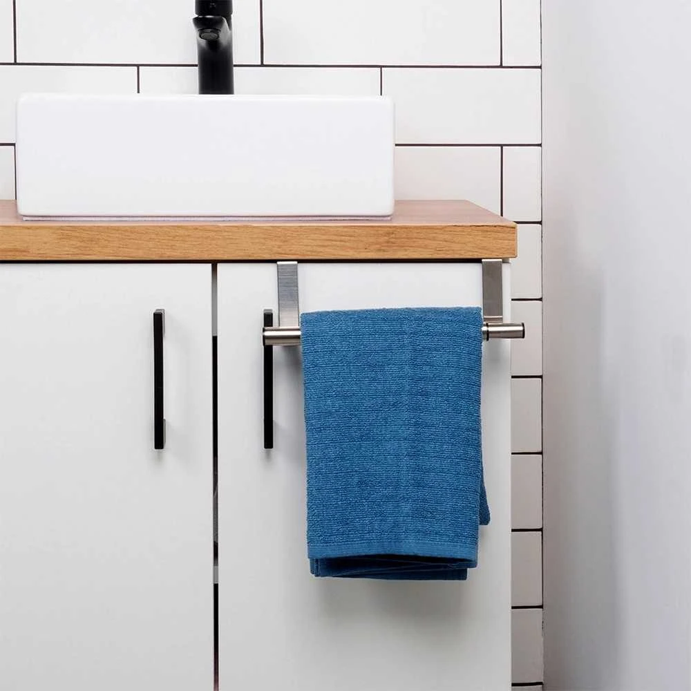 Bathroom Solutions Virtuvės rankšluosčių laikiklis, 25-40 cm, reguliuojamas, nerūdijančio plieno