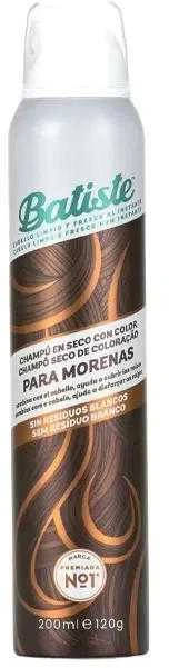 Sausas šampūnas plaukams su dažančiu efektu Batiste Dark &amp; Deep Brown Sausas šampūnas 200ml
