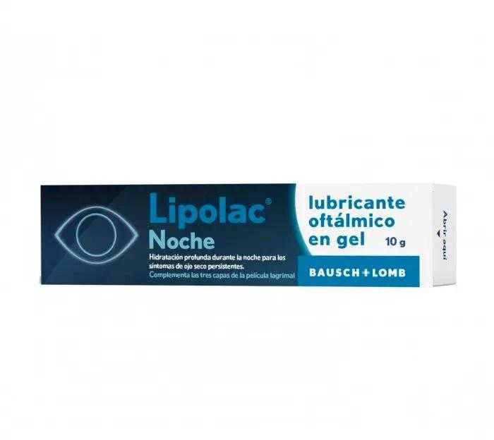 "Bausch+ Lomb Lipolac Night Lubricating Eye Gel" naktinis drėkinantis akių gelis 10g
