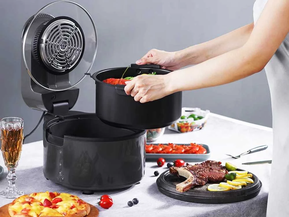 Be aliejaus keptuvė 1200W 5L