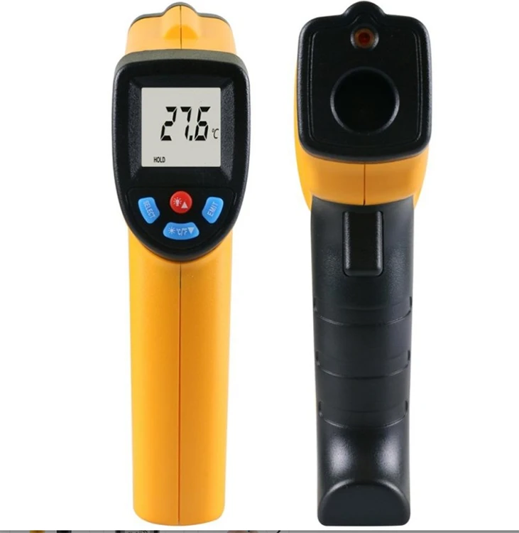 Bevielis pirometras su lazeriniu taikikliu -50°C iki +550°C