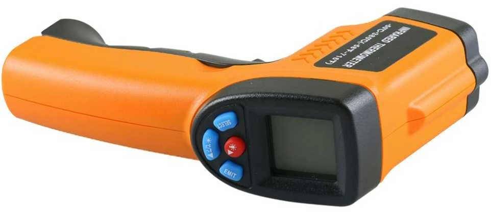 Bevielis pirometras su lazeriniu taikikliu -50°C iki +550°C