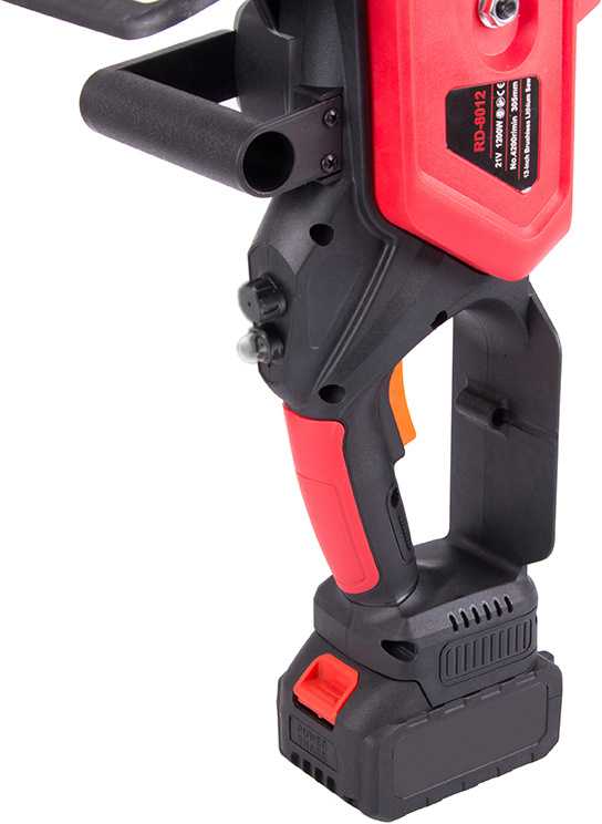 Akumuliatorinis grandininis pjūklas 1200W, 31 cm