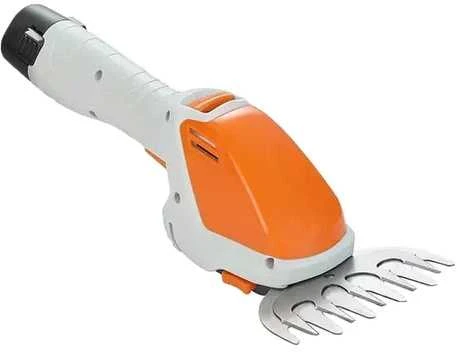 Akumuliatorinės žolės ir krūmų žirklės SL-0121, 12V, 2W1