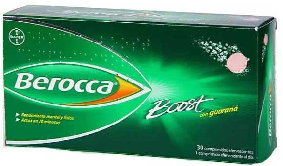 Berocca Efervescencinės Tabletės 30 vnt. Guarana