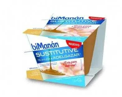 Bimanan "Beslim" vanilės ir karamelės skonio desertas 210g