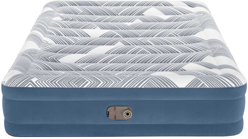 „Bestway 2“ asmens patogus karalienės čiužinys 203x152x36cm įmontuotas siurblys 6712y