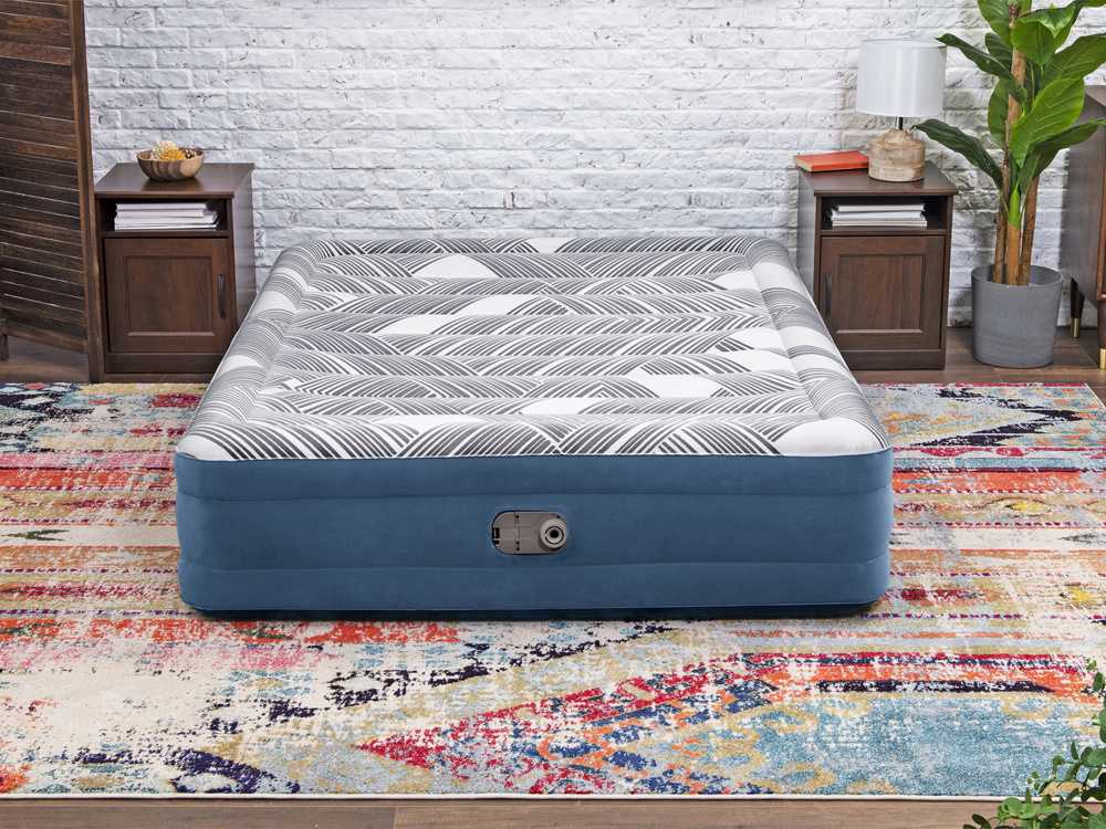 „Bestway 2“ asmens patogus karalienės čiužinys 203x152x36cm įmontuotas siurblys 6712y