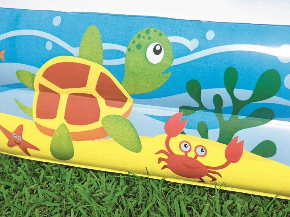 Bestway pripučiamas baseinas su stogeliu, 140x140x114 cm