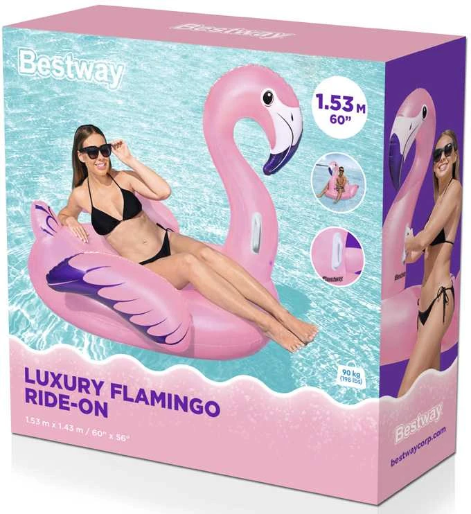 Bestway didelis pripučiamas flamingas 41475