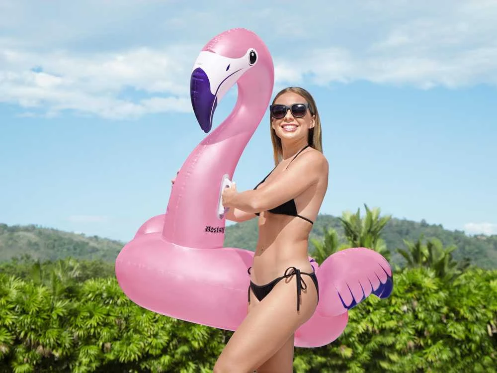 Bestway didelis pripučiamas flamingas 41475