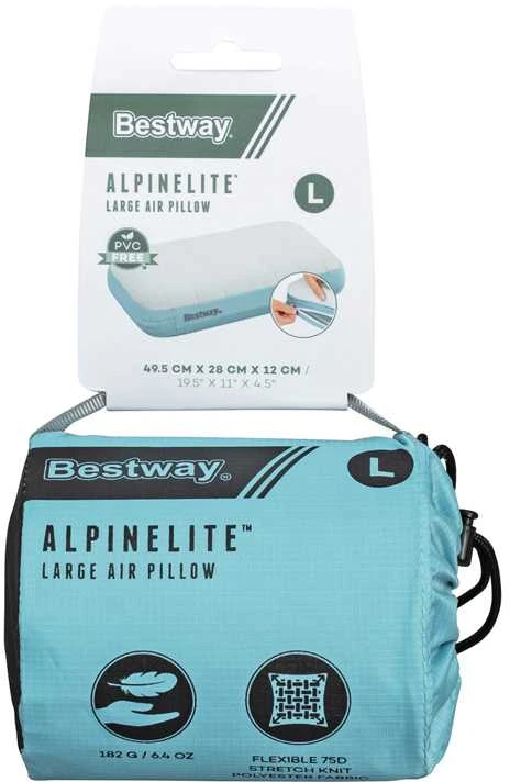 Bestway Pripučiama kelioninė pagalvė „AlpineLite“, 49,5 x 28 cm, 69625