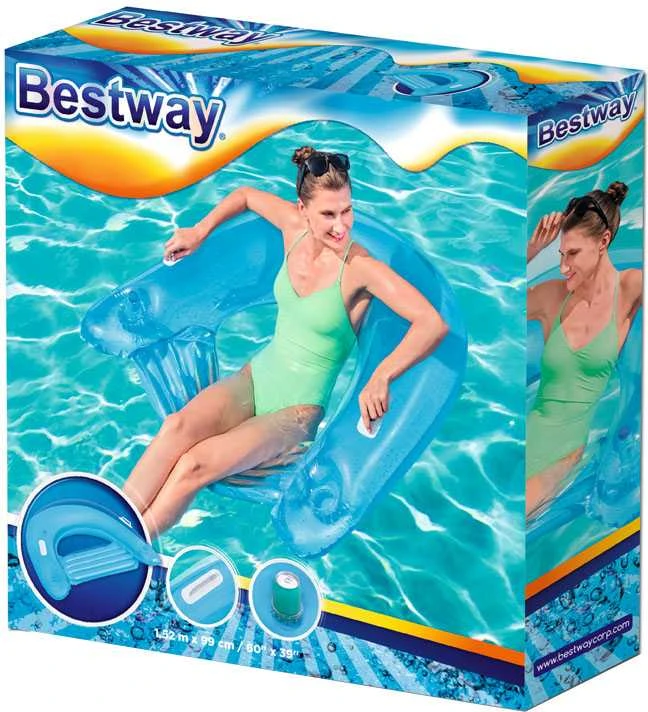 Bestway patogi plaukimo kėdė 152 x 99 cm 43118