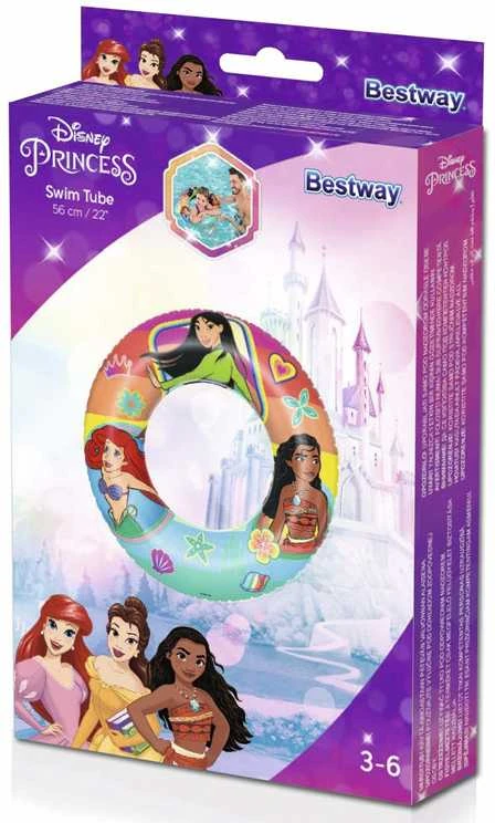 Bestway pripučiamas plaukimo žiedas 56 cm Princess 91043