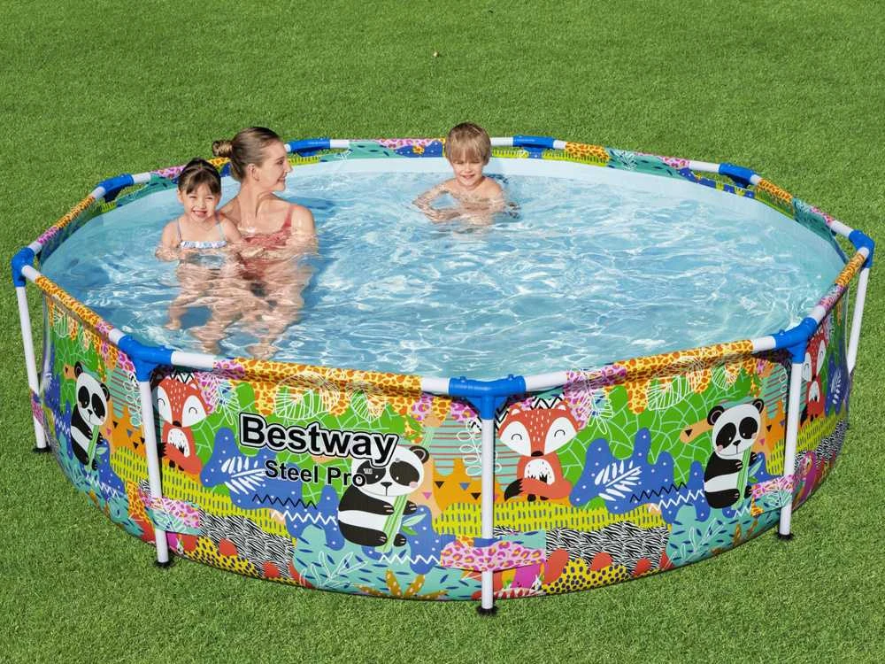 „BestWay“ baseino „Steel Pro“ apvalus baseinas, 274 x 66 cm