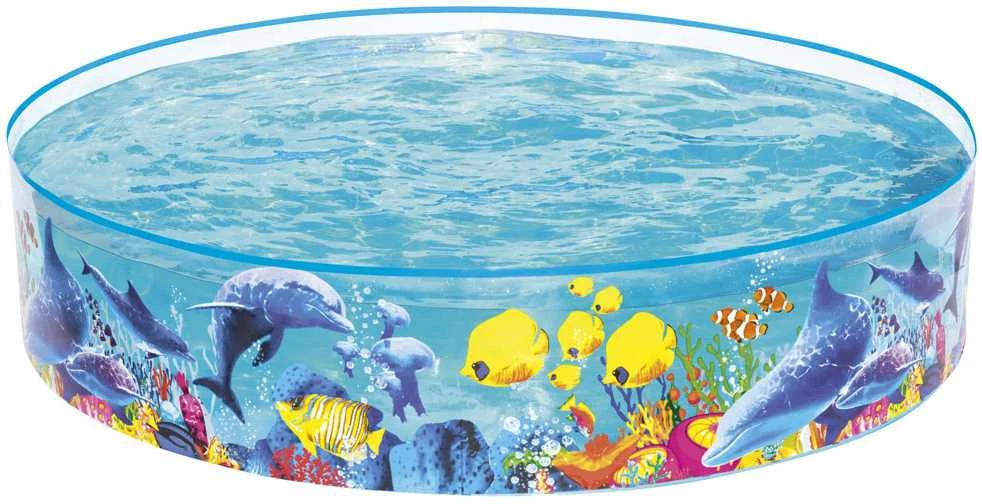 Ramstinis baseinas Bestway Fill N Fun Odyssey 55030, 183x38 cm, mėlynas