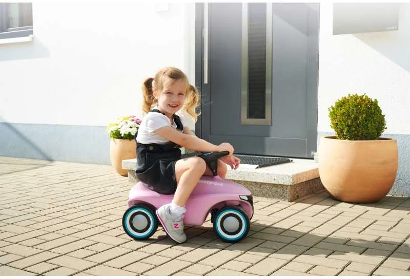 Smoby BIG Vaikiškas Pchacz Big Bobby Car Neo Rožinė