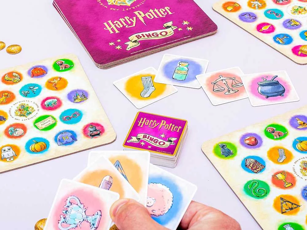 Hasbro „Bingo Harry Potter Game“, vakarėlių žaidimas, skirtas „Hogwarts Adventures“ gerbėjams Gr0671