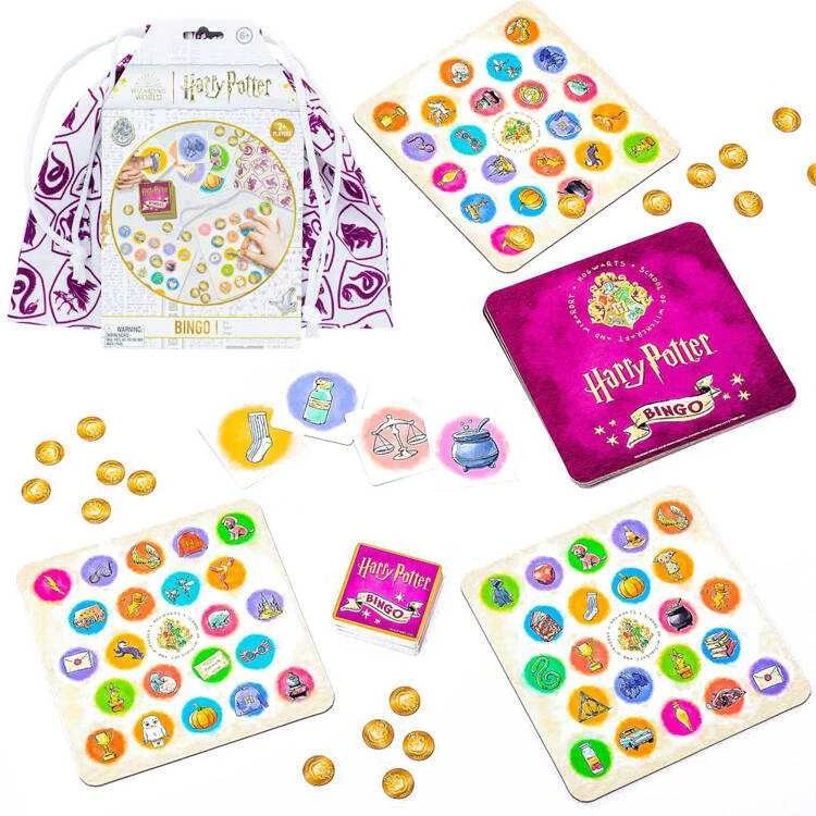Hasbro „Bingo Harry Potter Game“, vakarėlių žaidimas, skirtas „Hogwarts Adventures“ gerbėjams Gr0671