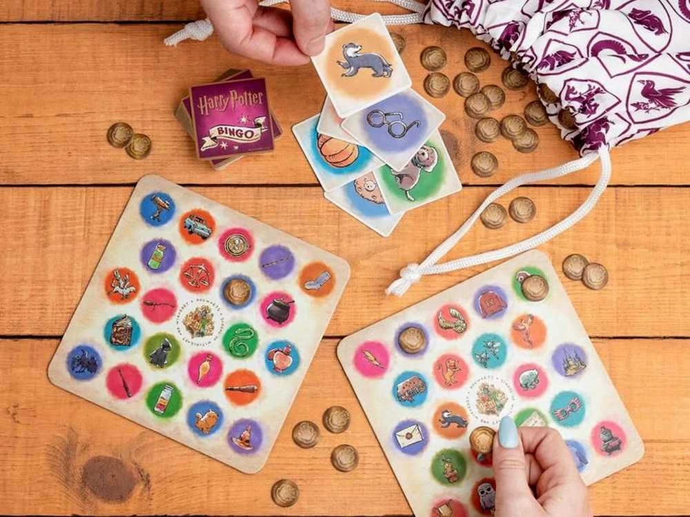 Hasbro „Bingo Harry Potter Game“, vakarėlių žaidimas, skirtas „Hogwarts Adventures“ gerbėjams Gr0671