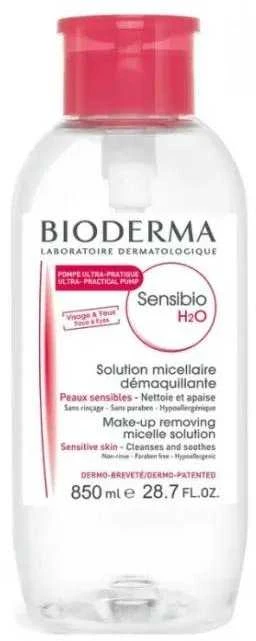 Bioderma Sensibio H2O Makiažą šalinantis micelinis vanduo, 850 ml