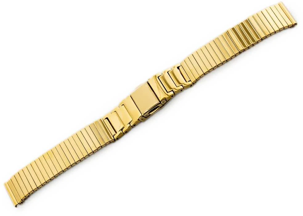 Bisset bracelet (bb024a) - stretchable - auksinis 16mm