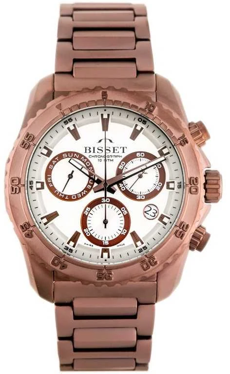 Laikrodis BISSET Titanium Chrono BSDF16VISY10BX