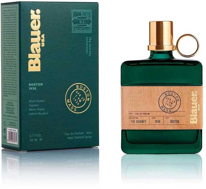 Blauer Usa Blauer Journey Boston Man EDP parfumuotas vanduo vyrams, 40 ml