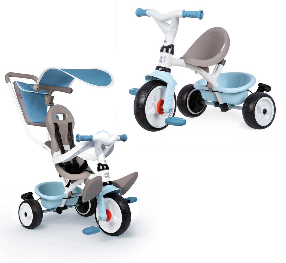 Triratukas Smoby Baby Balade mėlynas