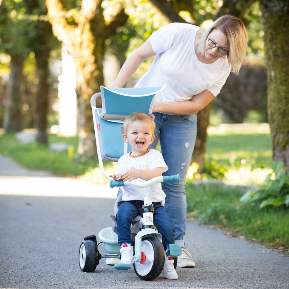 Triratukas Smoby Baby Balade mėlynas